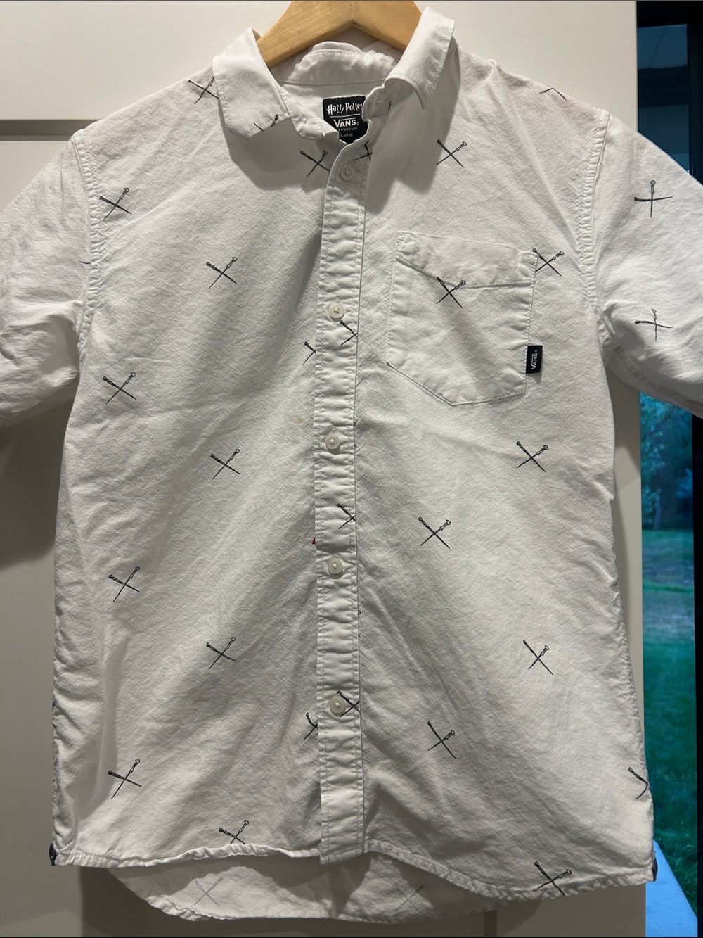 Harry Potter x Vans sword button up